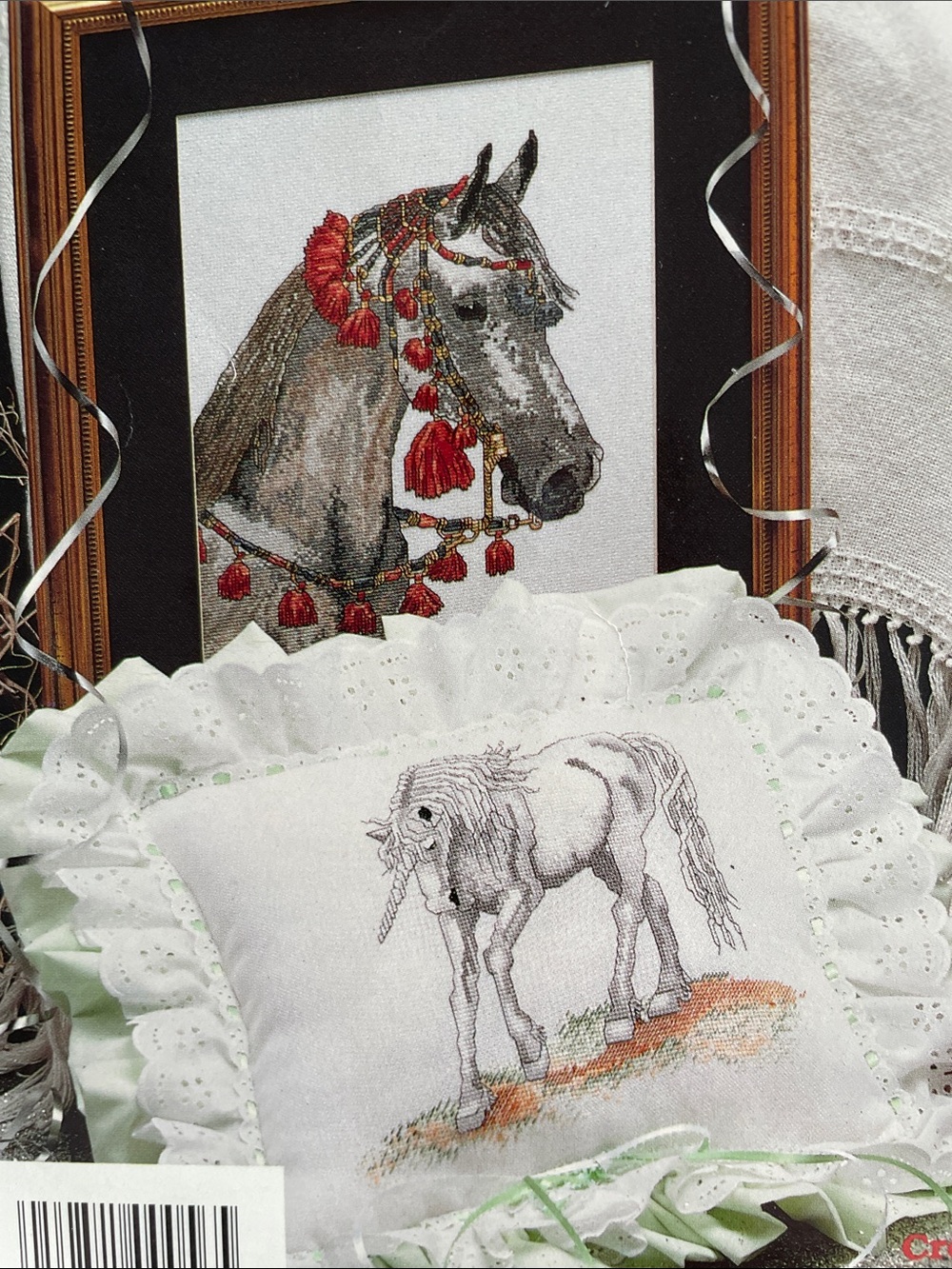 Cross My Heart 'Fantasy Horses' Cross Stitch Pattern Booklet of 8 Patterns - Picture 6 of 6